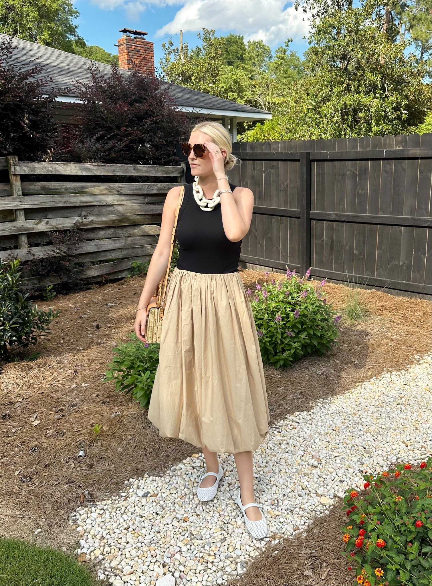 OOTD! Love a classic tan & black combo ✨

#LTKWorkwear #LTKSummerEdit #LTKFindsUnder100