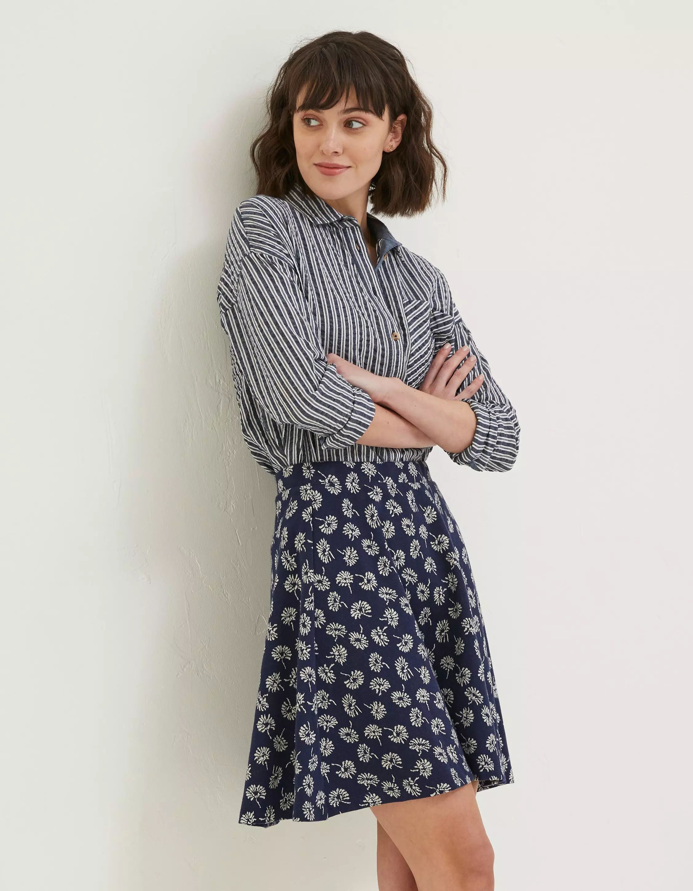 Bamford Daisy Jersey Skirt | FatFace (US & Canada)