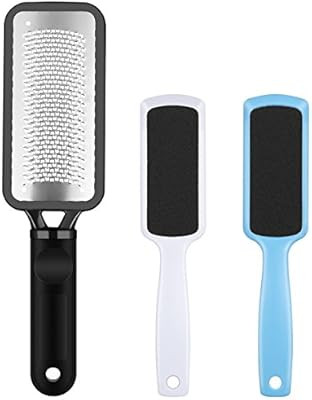 3pcs Foot File Kit Colossal Foot Rasp & Double-Sided Foot File Callus Dead Skin Remover Foot Scru... | Amazon (US)