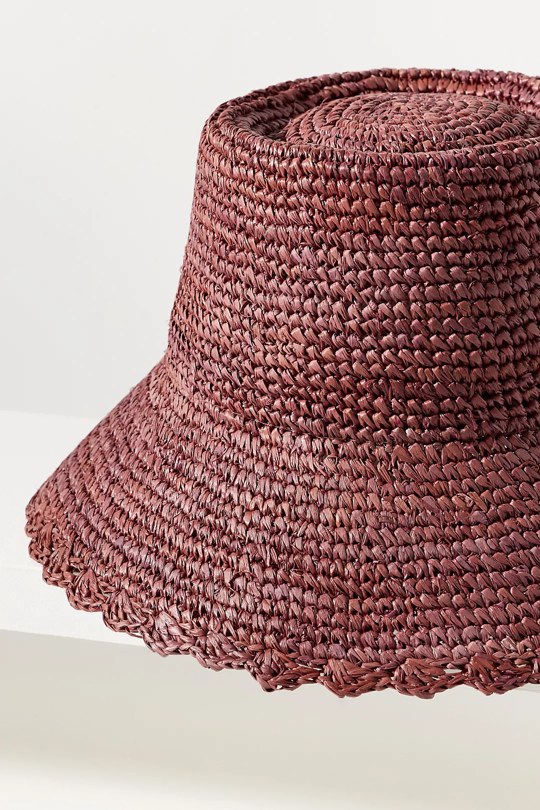 Wyeth Scalloped Straw Bucket Hat | Anthropologie (US)