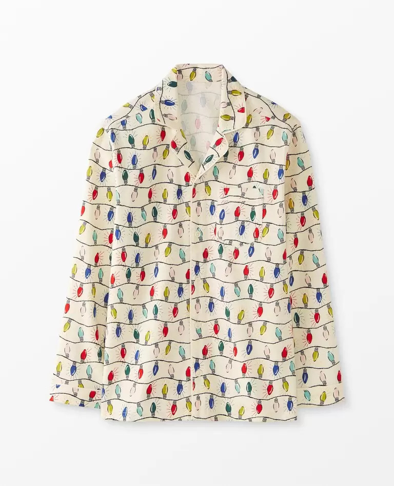 Adult Unisex Flannel Pajama Top | Hanna Andersson