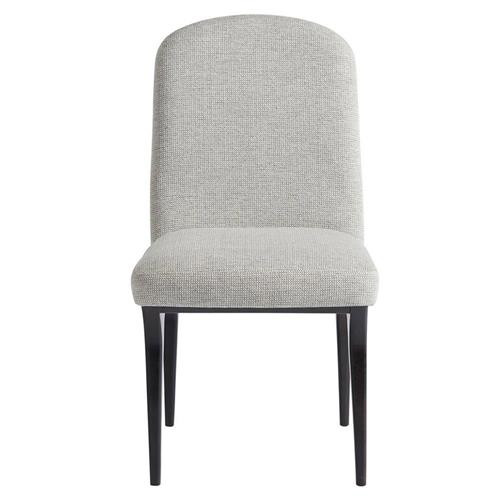 Open Box Thea Modern Classic Grey Upholstered Wood Dining Side Chair | Kathy Kuo Home