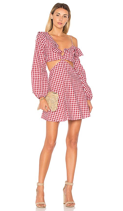 Lovers + Friends X REVOLVE Love Bliss Mini Dress in Red. - size M (also in S) | Revolve Clothing