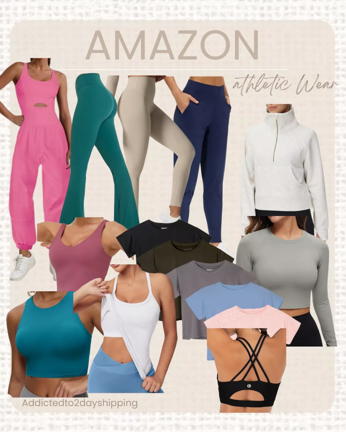 Stylish Yoga Tops with Built-in Bra for Women