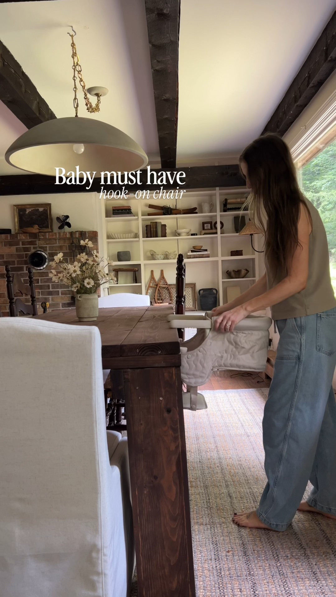 The only hook on chair on the market with a foot rest! 

Comment CHAIR and I’ll send you the 🔗

A footrest is needed when babies are eating to promote better posture and positioning which is crucial for safe swallowing! This chair is perfect for at home use but also easy to take along to restaurants, on vacation, or to family and friends homes who might not have a high chair! 

#babymusthaves #babyessentials #babyregistry #newmom #newmommusthaves 

#LTKBaby #LTKHome #LTKFindsUnder100