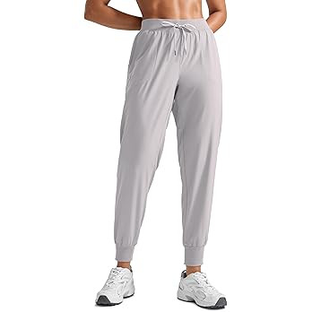 CRZ YOGA Women's Lightweight Workout Joggers 27.5" - Travel Casual Outdoor Running Athletic Track... | Amazon (US)