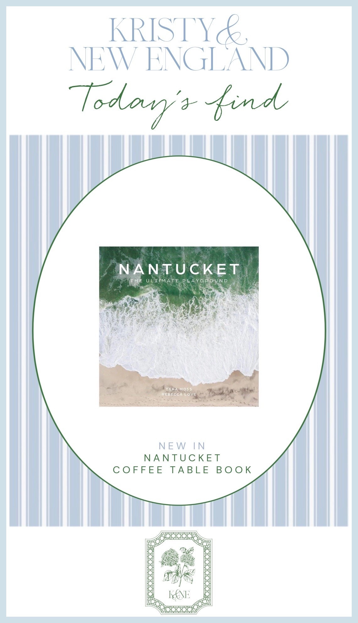Nantucket coffee table book