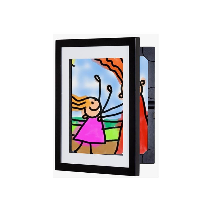 Dynamic Frames Li’l Davinci Art Cabinet, Stores up to 50 Pieces of 8.5 x 11 inch Art, Outer Woo... | Amazon (US)
