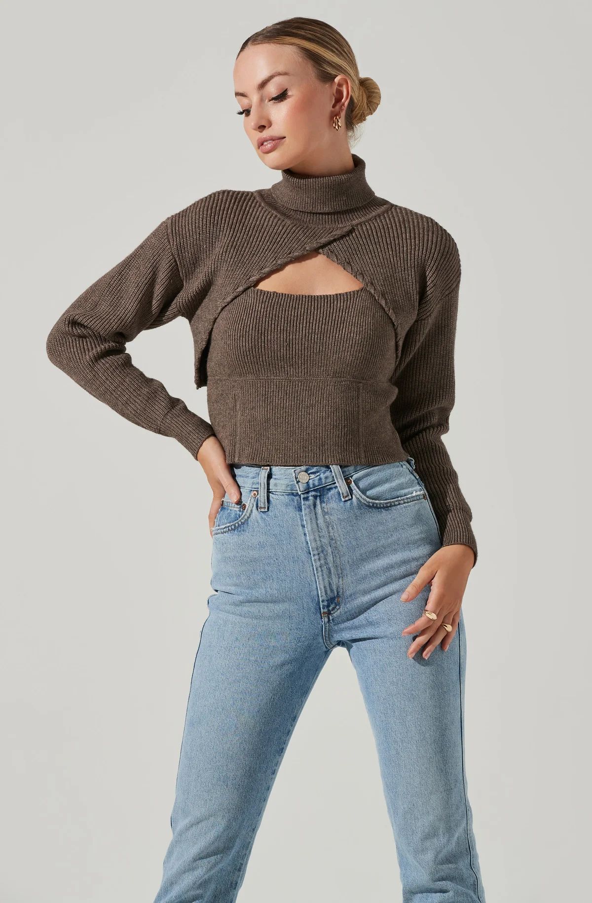 Taissa Knit Bolero Sweater | ASTR The Label (US)