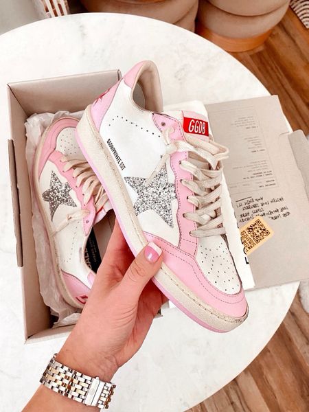 Golden Goose Ball Stars BACK IN STOCK🩷
Sizing➡️ I’m a size 7.5
✨I wear size 38 in Superstars
✨I wear a size 37 in Hi-stars 
✨I wear a size 37 in Ball Stars
✨Midstars fit in between superstars and hi-stars (I prefer a size 38, although unless you tie them tighter, you may feel like your heel slips)
✨Dad Sneakers I wear a size 37

Golden Goose, best seller, summer fashion, Nordstrom, Mother’s Day

#LTKstyletip #LTKfindsunder100 #LTKshoecrush

#LTKShoeCrush #LTKStyleTip #LTKSaleAlert