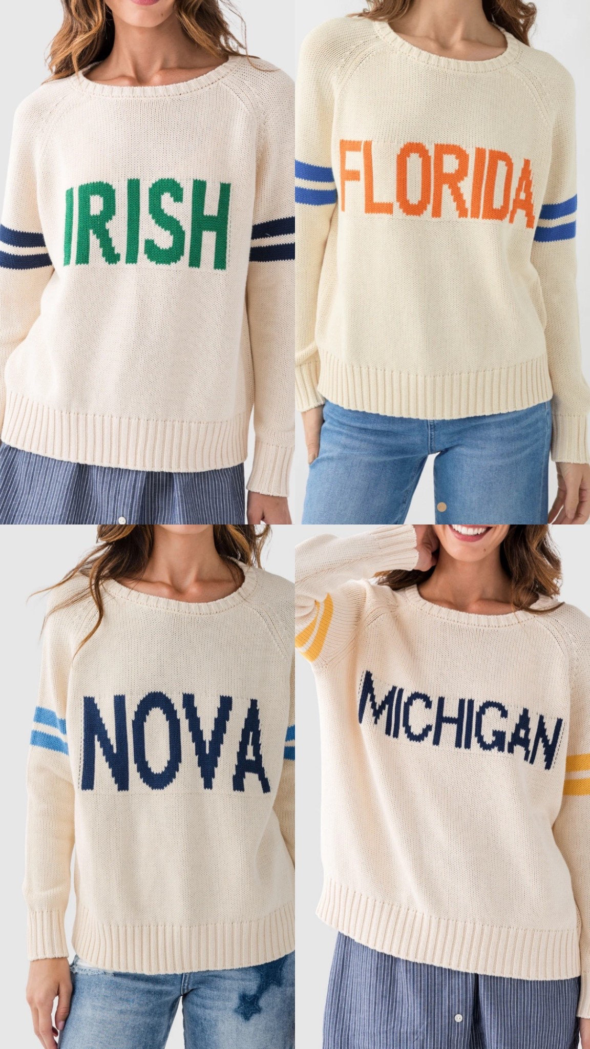 The College Collection is back! Ten schools available. I love mine ☘️