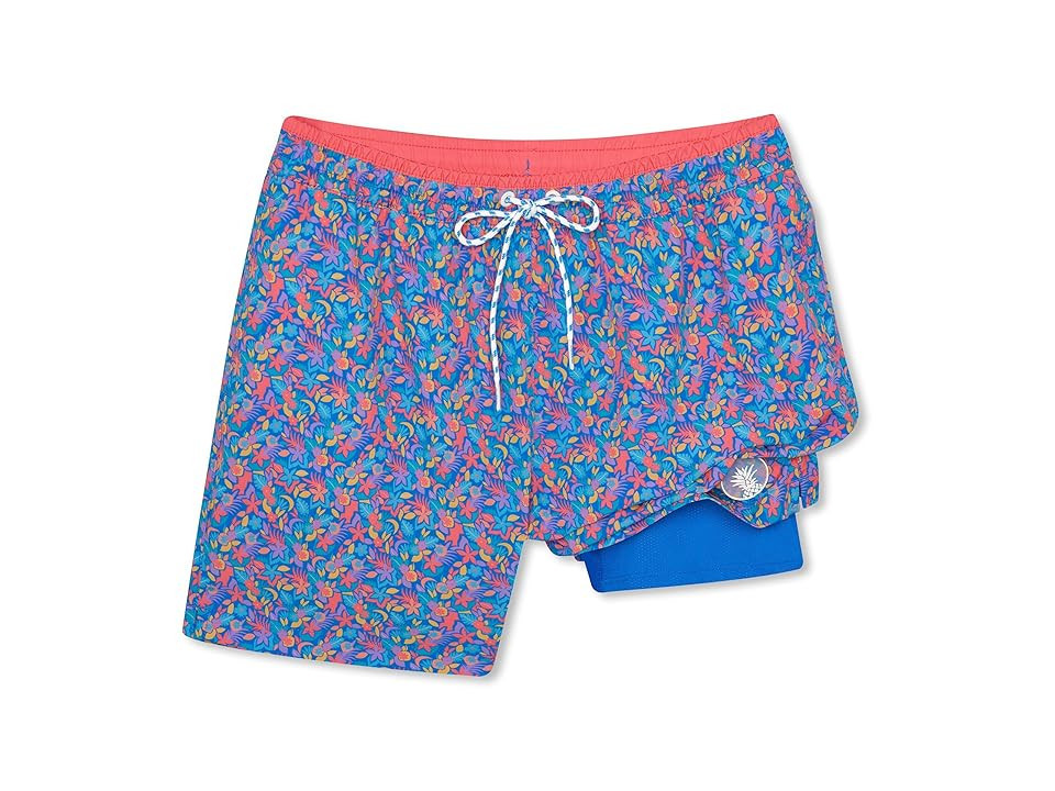 Chubbies The Spades 5.5 (Classic Lined Swim Trunk) Men's Swimwear Sets Medium Blue : LG, Polyester/Spandex | Zappos
