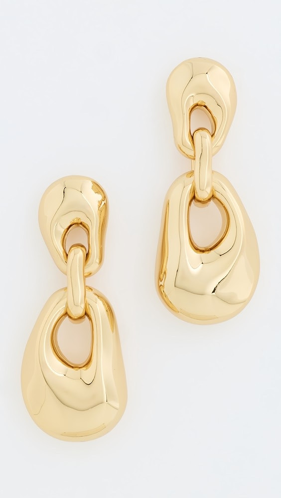 Double Sculpted Drop Earrings | Shopbop
