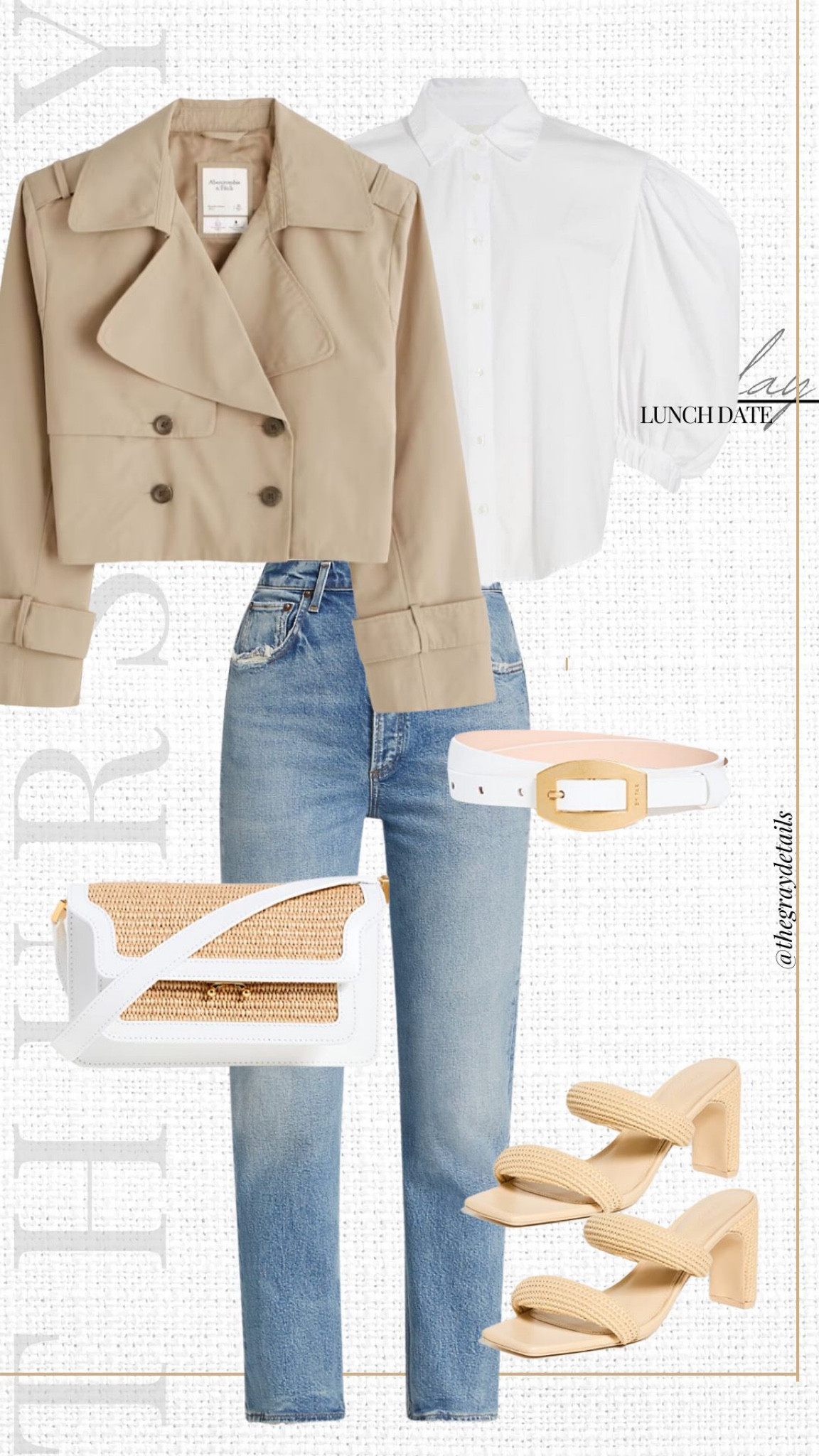 Spring outfit, Abercrombie, trench coat, jeans outfit 

#LTKworkwear #LTKstyletip #LTKFind