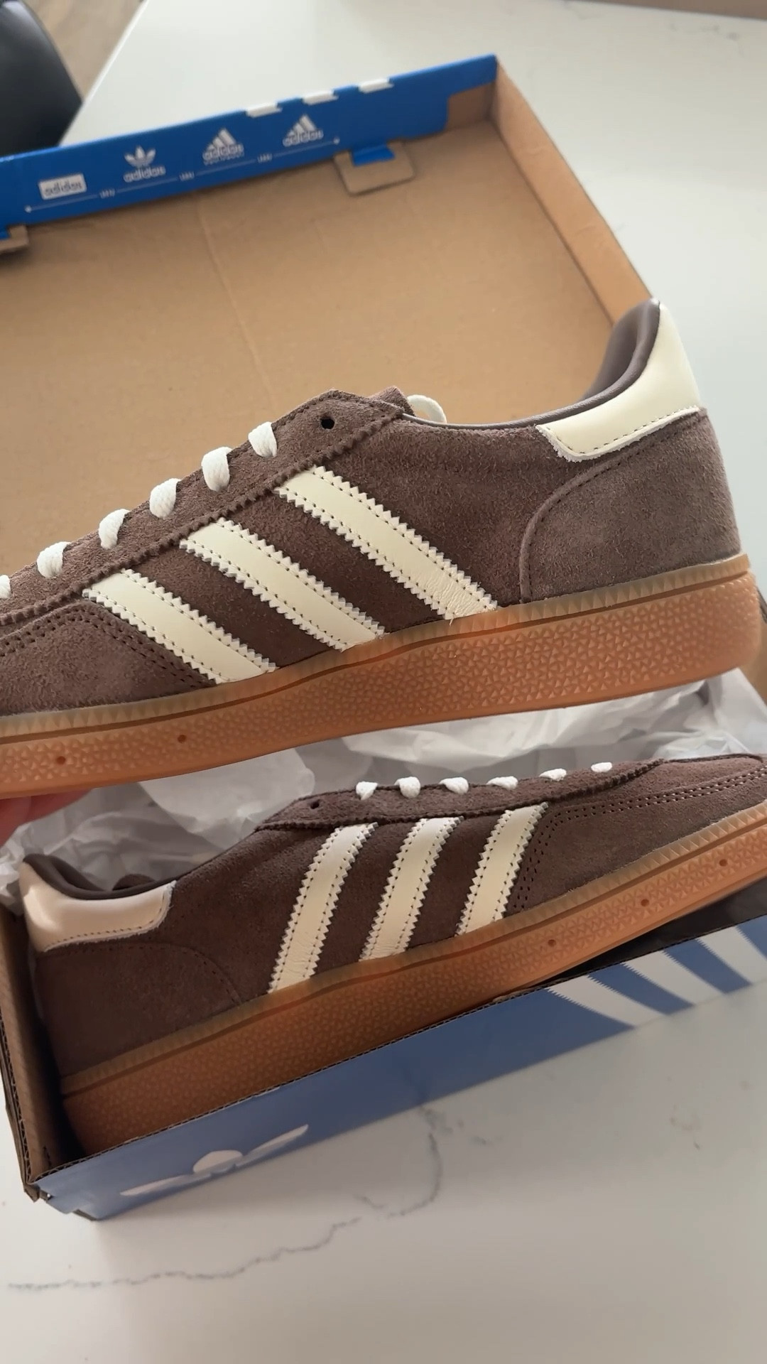 so excited about these new brown adidas!!!! I got my true size 

| adidas | womens sneakers | fall shoes  

#LTKShoeCrush #LTKSeasonal