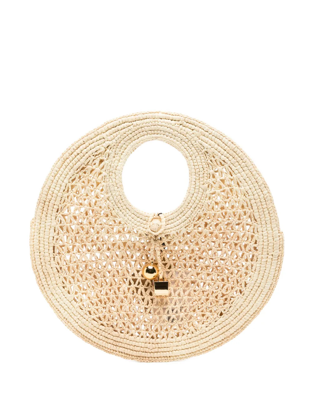 small The Spiaggia raffia tote bag | Farfetch Global