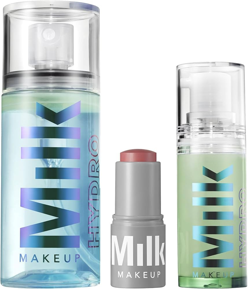 Milk Makeup Mini Must-Haves Set – Includes 12HR Hydrating Face Primer (.33oz) + 12HR Setting Sp... | Amazon (US)