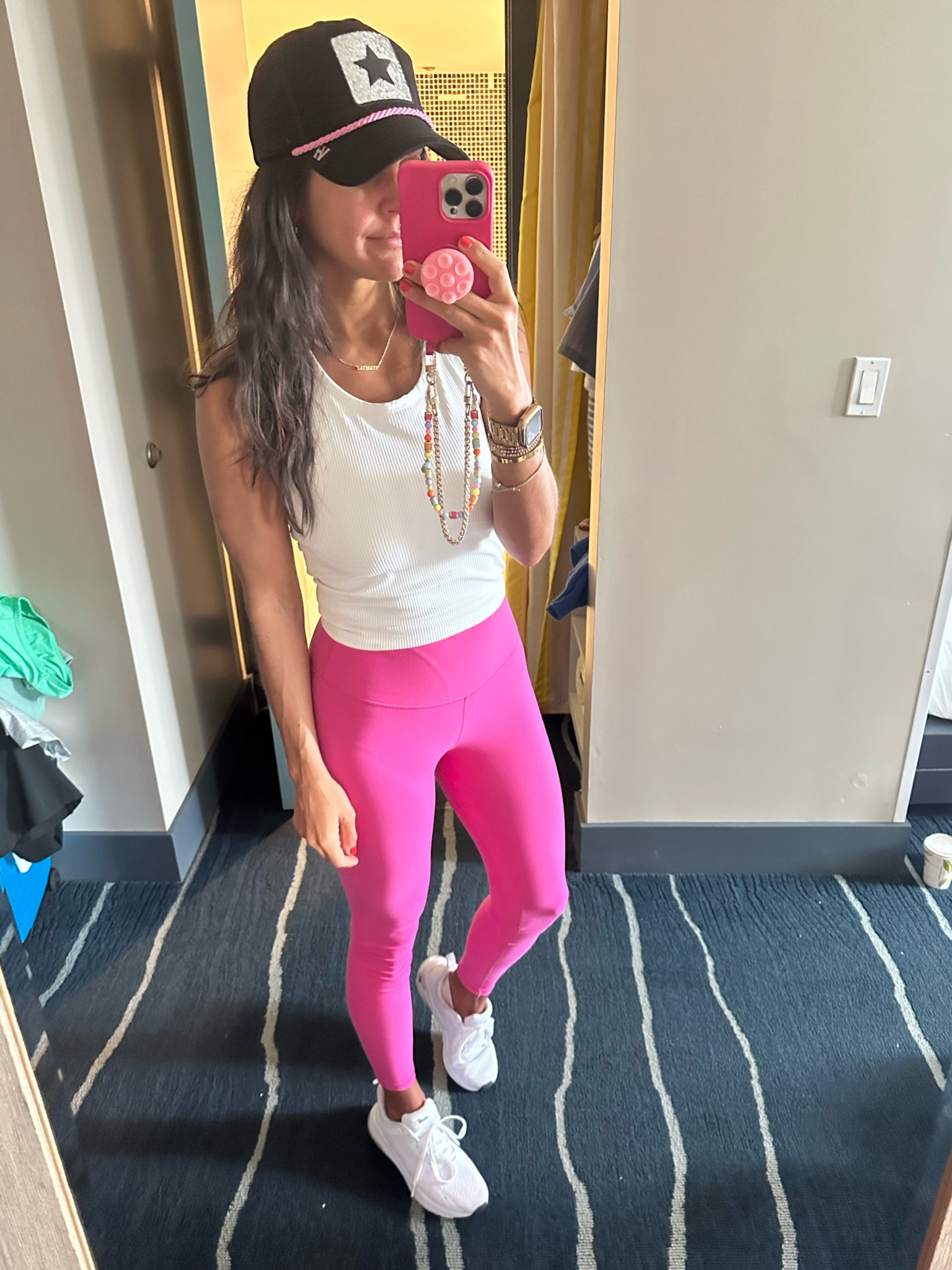 Today’s walking ootd
Size small in tank 
Size xs in leggings 
Walmart sneakers tts 

#LTKxWalmart #LTKFindsUnder100 #LTKActive