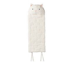 Kitty Critter Sherpa Sleeping Bag | Pottery Barn Kids | Pottery Barn Kids