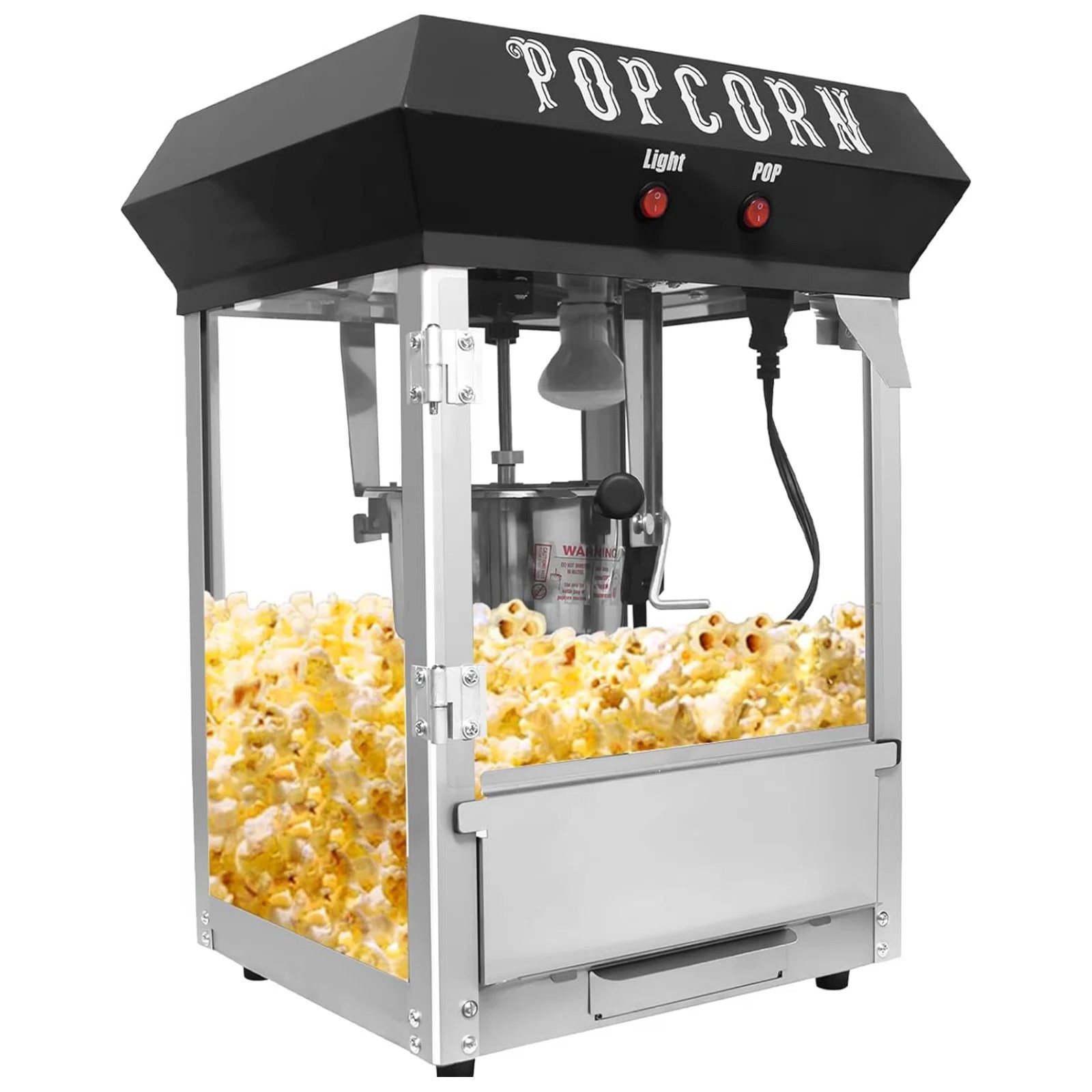 Vintage 6 Oz. Professional Popcorn Machine, 20.9 Inches Tall, Makes 30 Cups Of Popcorn, Including... | Wayfair North America