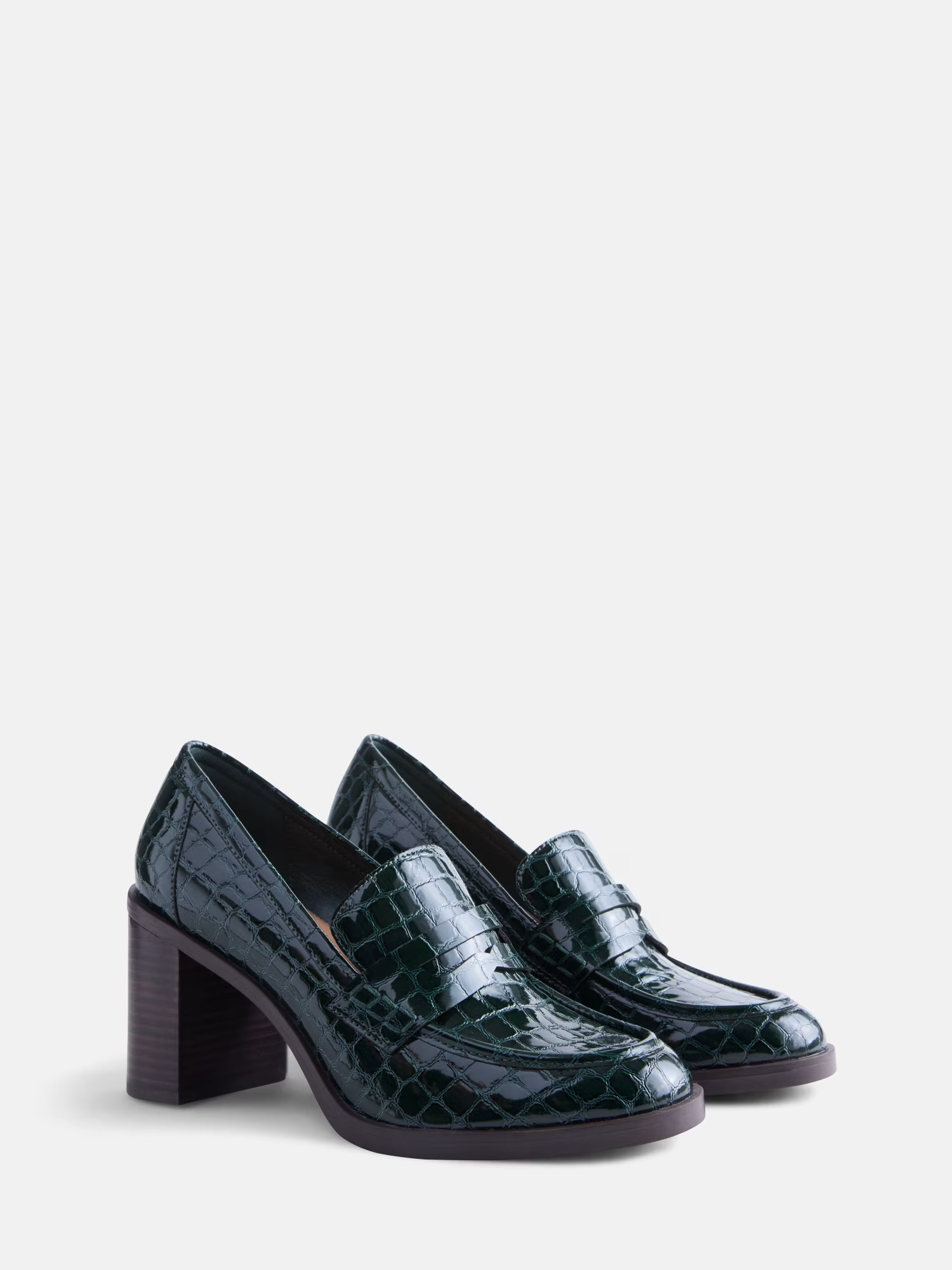 Free Assembly Women's Heeled Loafers | Walmart (US)
