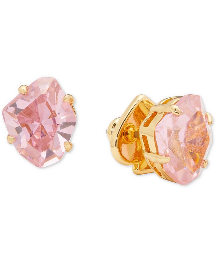kate spade new york Gold-Tone Multicolor Crystal Stud Earrings & Reviews - Earrings - Jewelry & W... | Macys (US)