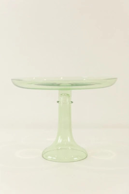 Estelle Colored Glass Cake Stand | Anthropologie (US)