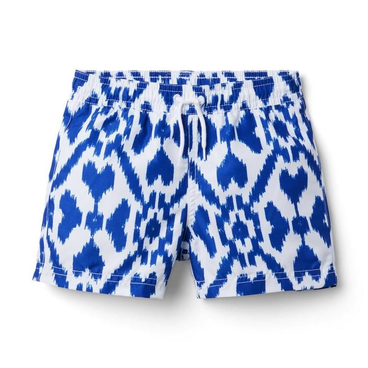 Ikat Recycled Swim Trunk | Janie and Jack