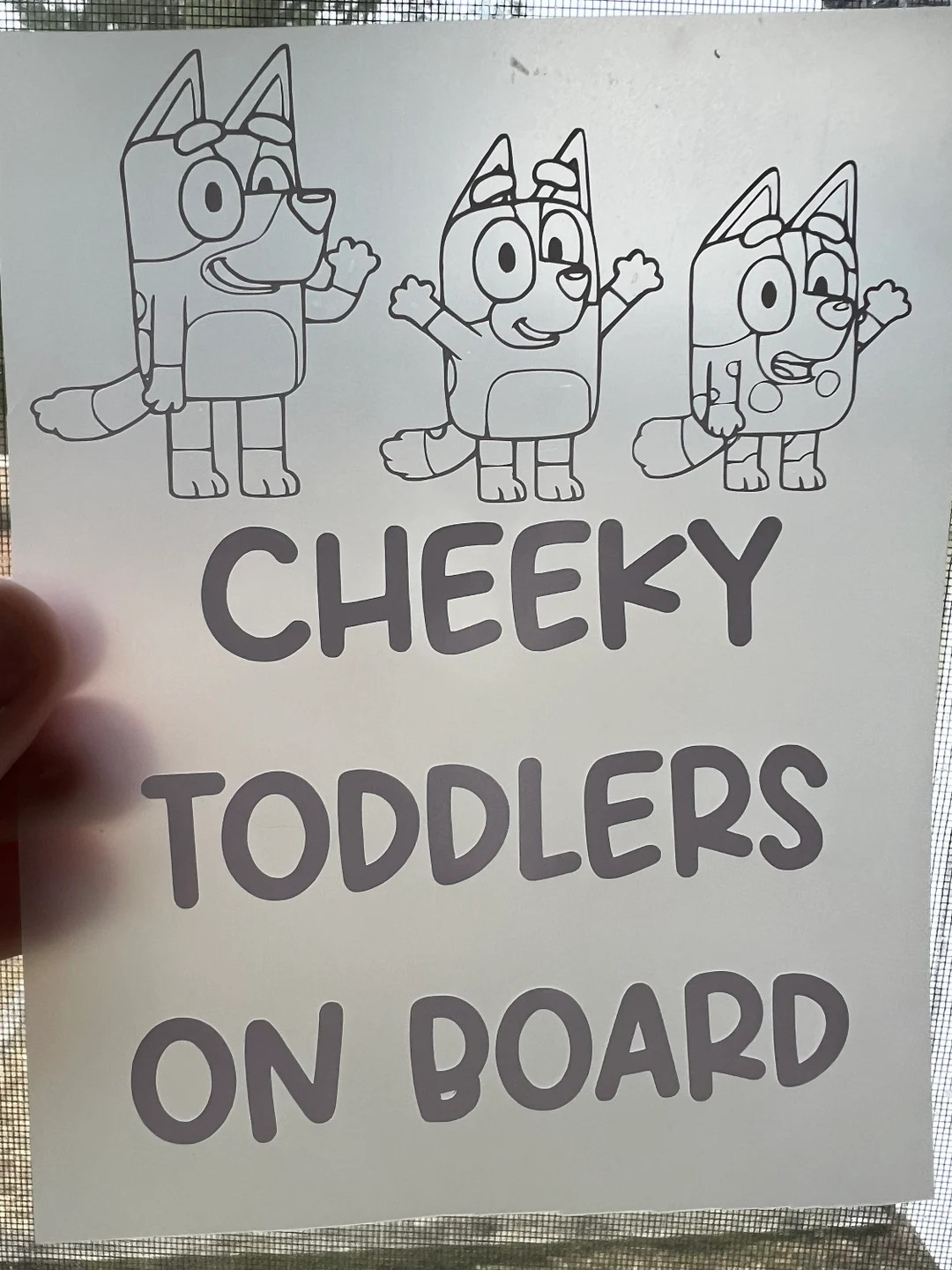 Cheeky Toddlers Decal - Etsy | Etsy (US)