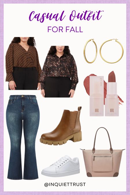 Wear this casual outfit idea as an everyday look for fall!
#curvyoutfit #outfiinspo #transitionstyle #casuallook

#LTKshoecrush #LTKbeauty #LTKstyletip