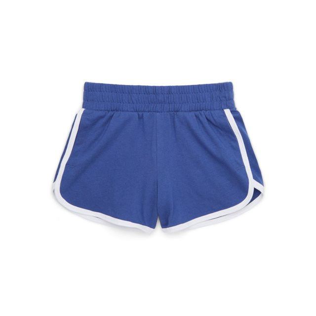 Wonder Nation Girls Knit Dolphin Shorts, Sizes 4-18 & Plus | Walmart (US)