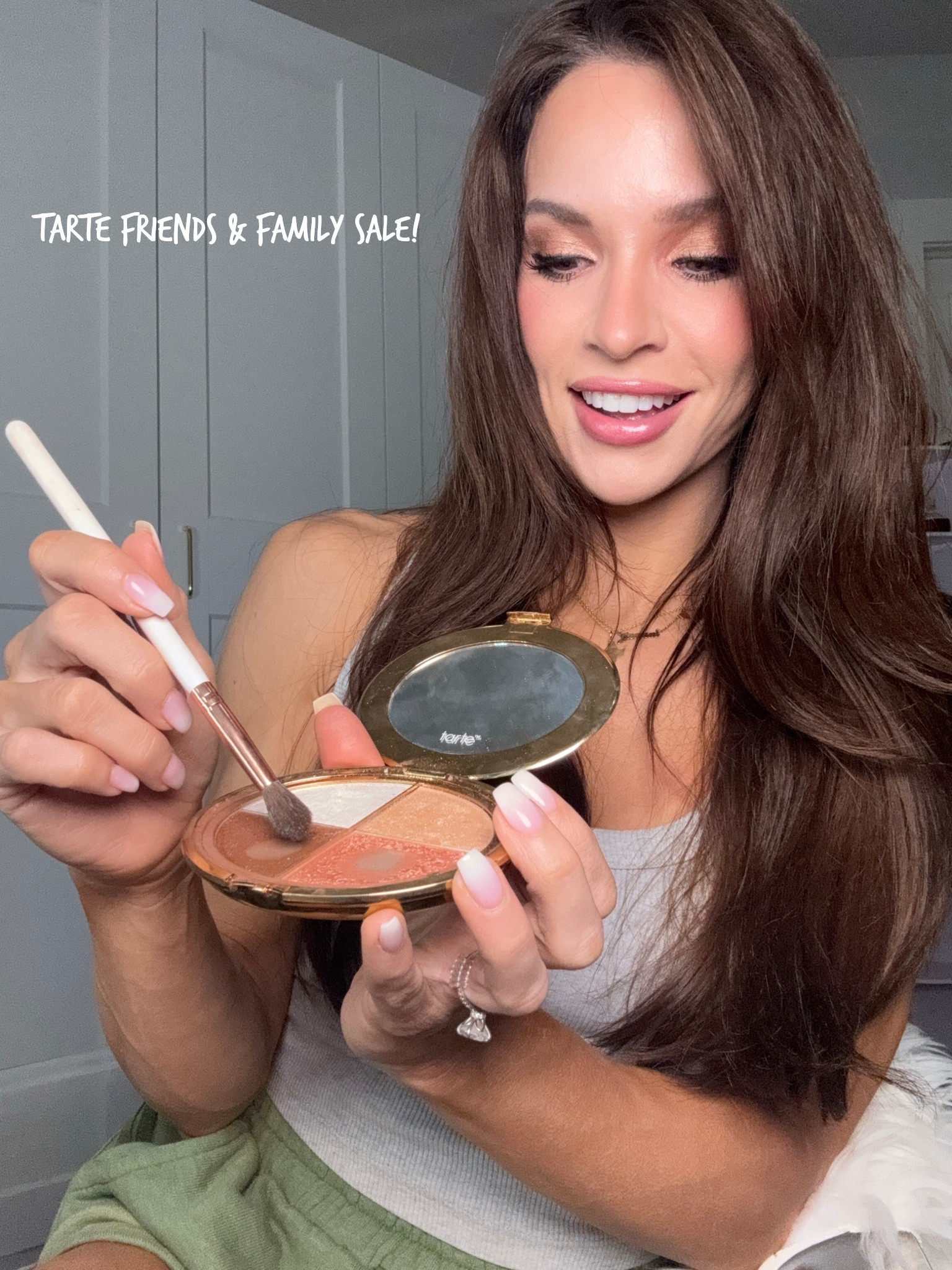 Tap below to shop this eye look during the Tarte friends and family sale! 30% off site-wide plus free shipping! Upgrade to 35% off by joining the Tarte VIP loyalty program! As a VIP you can get $$$ back every time you shop, early access to sales and drops and free samples! Tap below to shop! 

@tartecosmetics #tartepartner 

#LTKBeauty #LTKSaleAlert