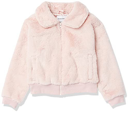 Amazon Essentials Toddler Girls' Faux Fur Jacket, Mauve, 4T | Amazon (US)