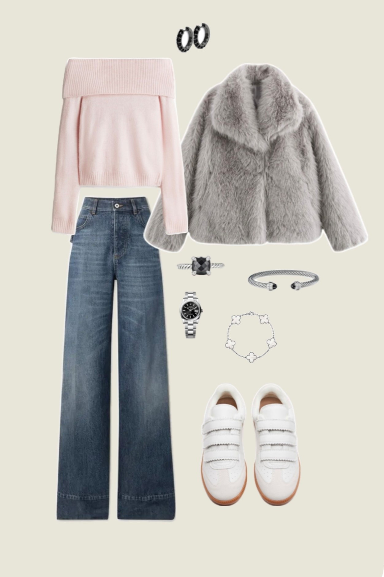 Casual chic fur coat outfit 

#LTKValentine #LTKSeasonal