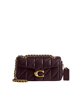 COACH Quilted Tabby Small Leather Shoulder Bag 20 - Macy's | Macy's
