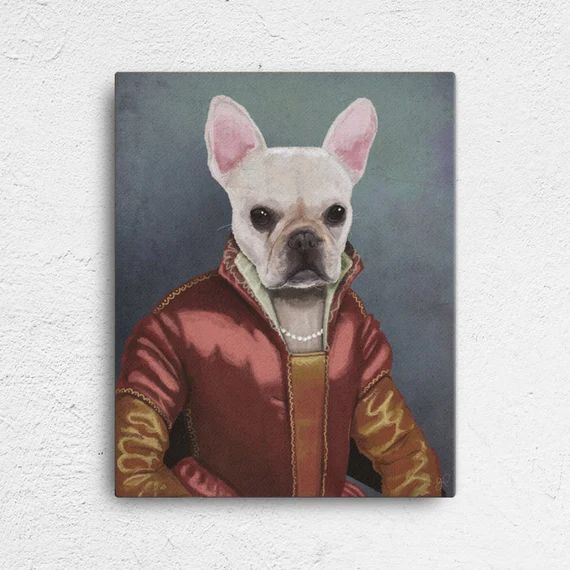 Custom Pet Portrait pet portraits Regal Pet Portrait | Etsy | Etsy (US)