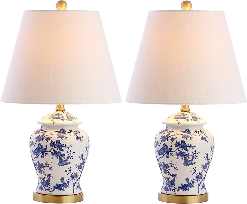 JONATHAN Y JYL3005A-SET2 Set of 2 Table Lamps Penelope 22" Chinoiserie Table Lamp Classic,Cottage... | Amazon (US)