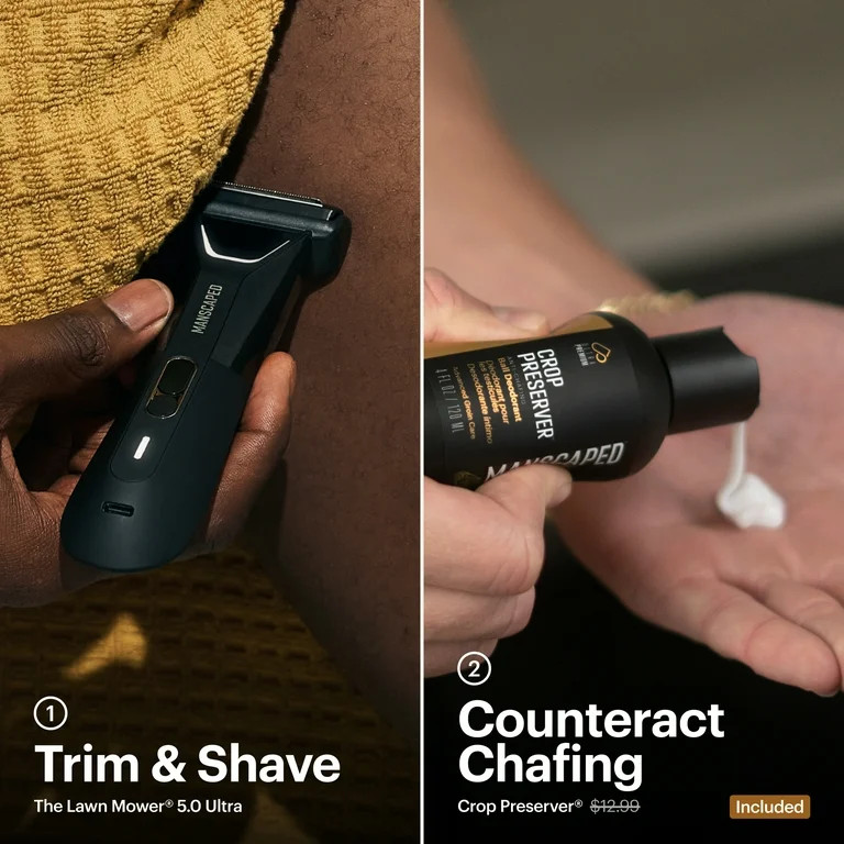 MANSCAPED\u00ae The Lawn Mower\u00ae 5.0 Ultra Precision Pack - Men's Groin Shaver & Body Hair Tr... | Walmart (US)