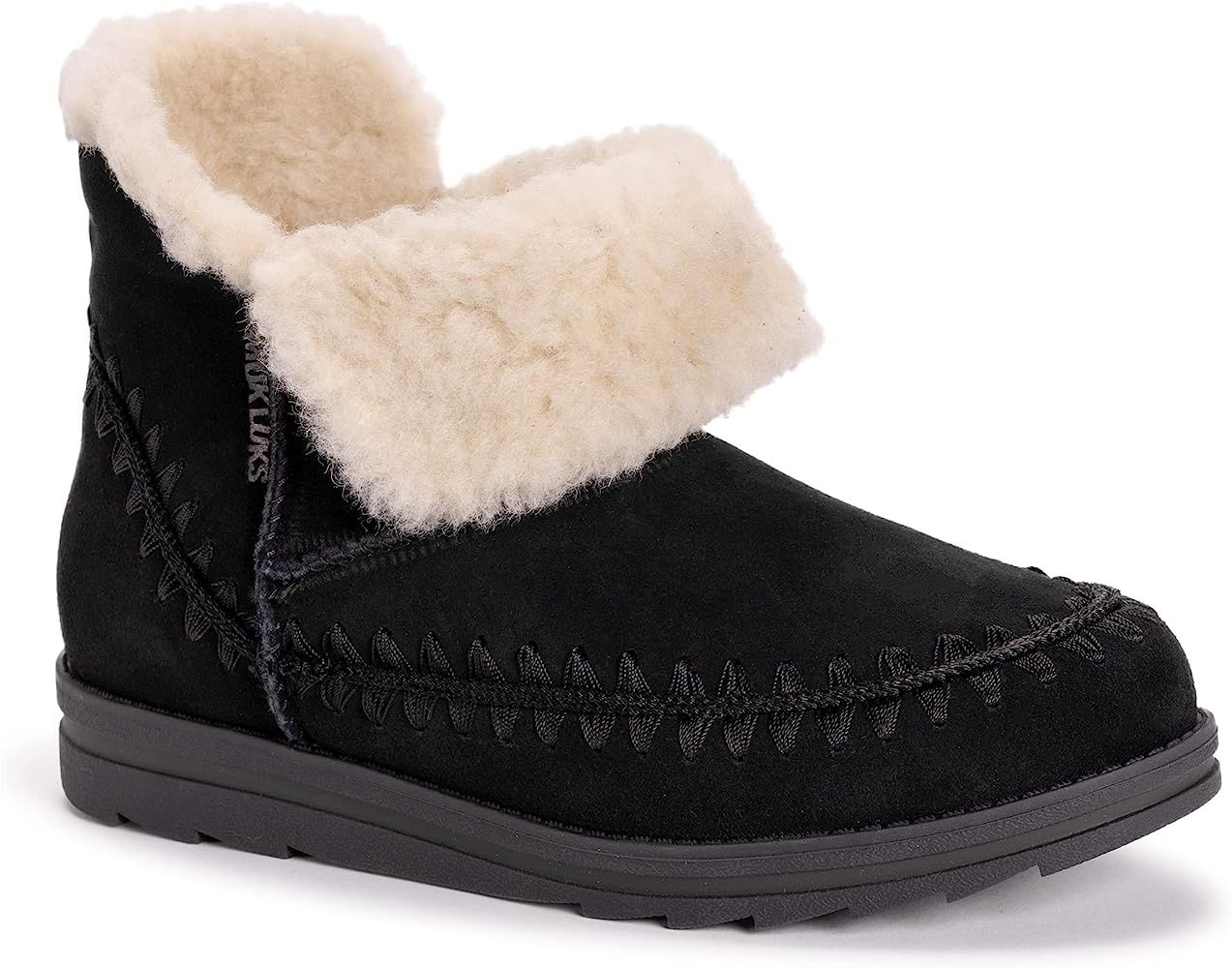 MUK LUKS Women's Ziggy Melrose Bootie Fashion Boot | Amazon (US)