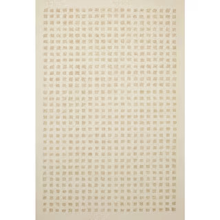 Loloi Chris Loves Julia Polly Ivory/Natural 7 ft. 9 in. x 9 ft. 9 in. HandTufted Modern Area Rug ... | The Home Depot