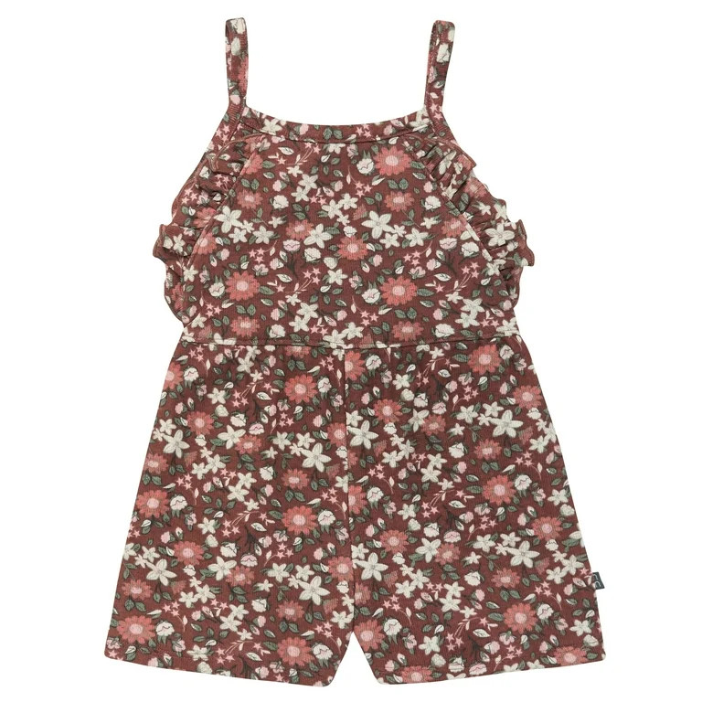 Modern Moments by Gerber Toddler Girl Ruffle Romper, Sizes 12 Months - 5T | Walmart (US)