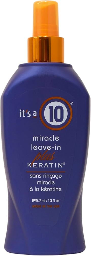 It's a 10 Haircare Miracle Leave-In plus Keratin, 10 fl. oz. | Amazon (US)