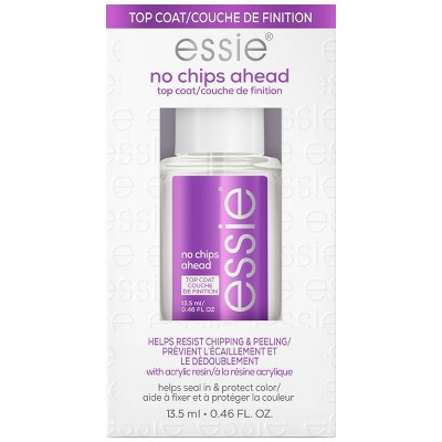 essie No Chips Ahead Top Coat - chip-resistant - 0.46 fl oz | Target