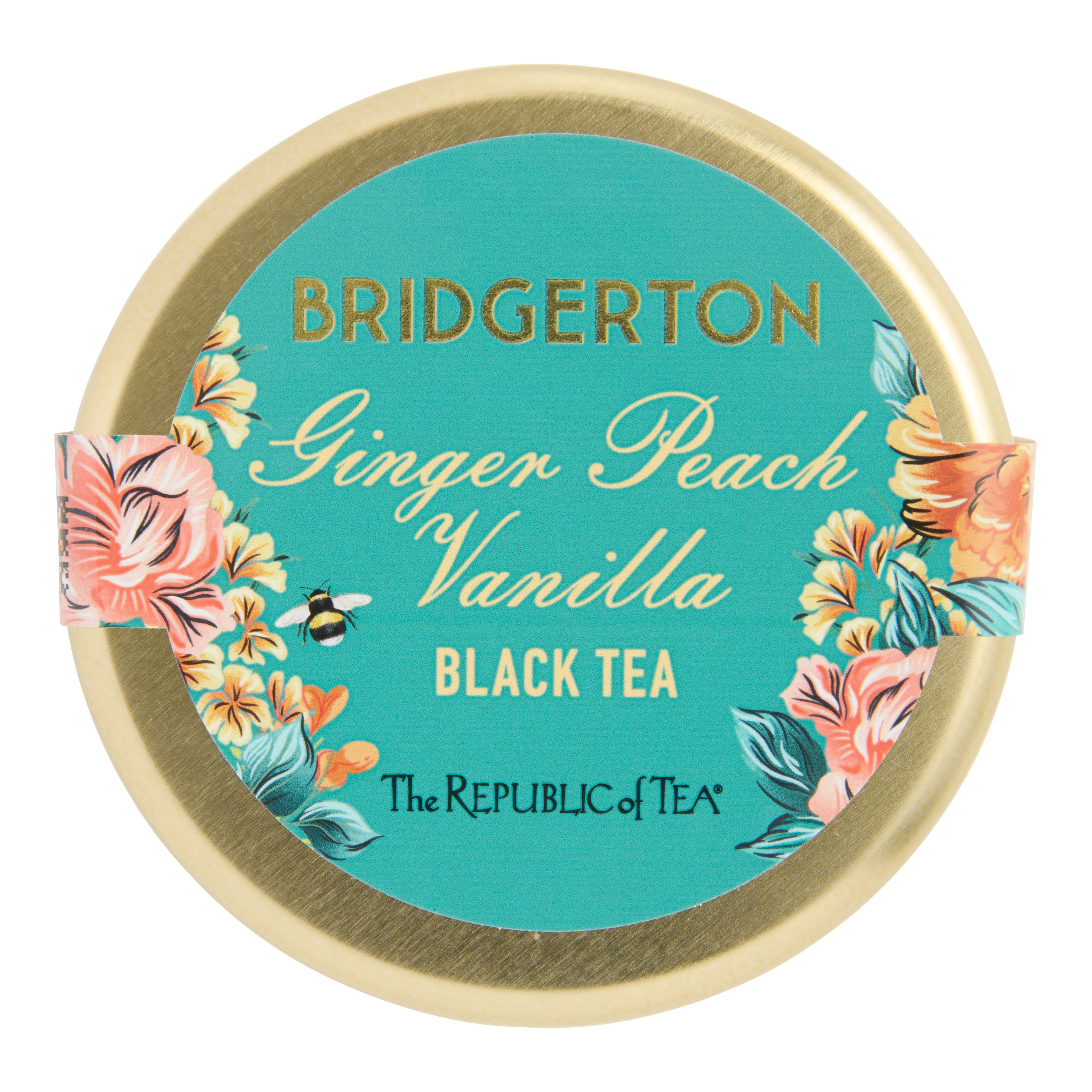 The Republic of Tea Bridgerton Ginger Peach Vanilla Tea 6 Ct | World Market