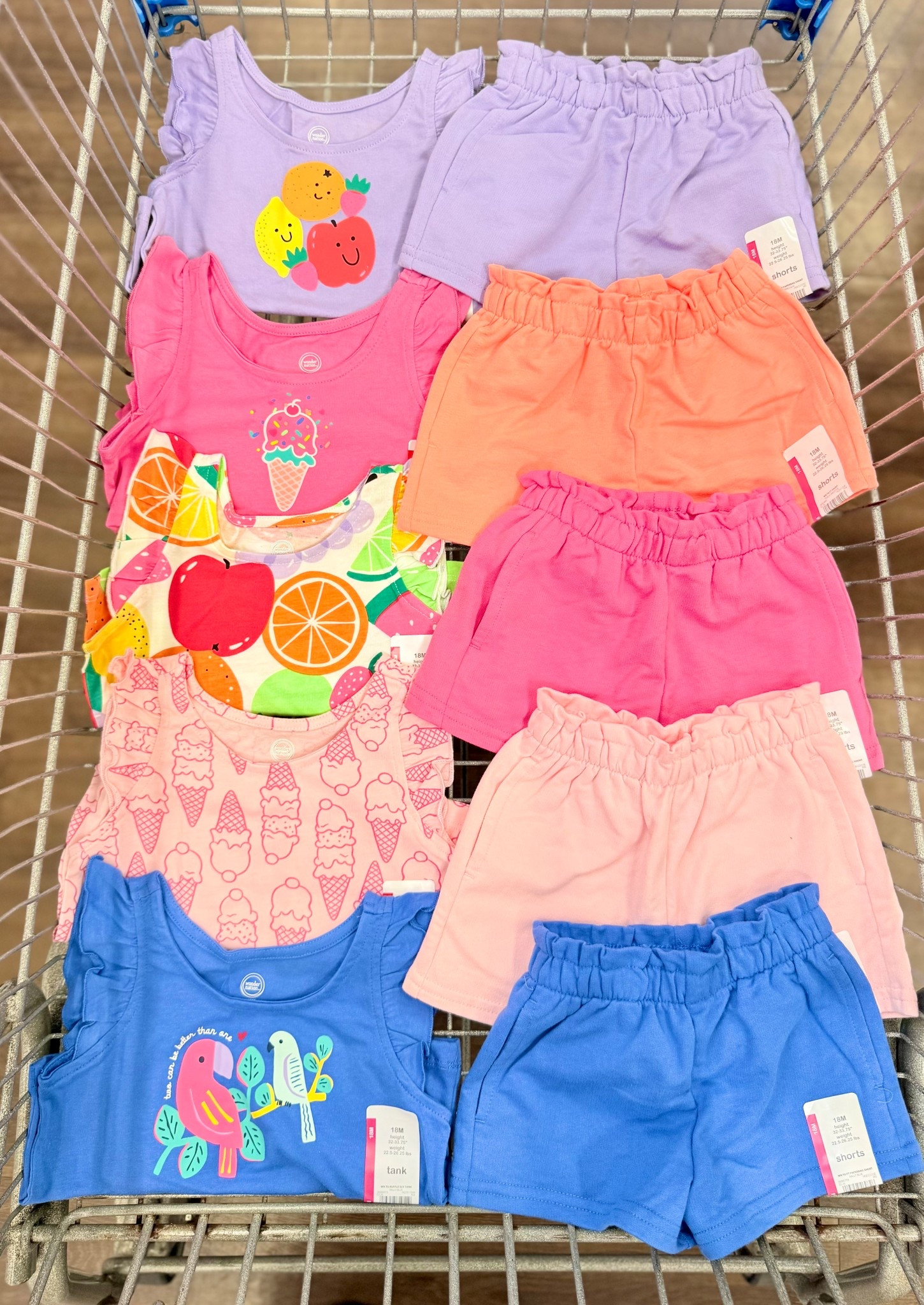 Little girls mix and match ruffle sleeve tops and knit shorts with pockets for Summer 😍☀️ SO cute and affordable, less than $10 a set! 
-

#walmart #walmartfind #walmartmom #girlfashion #girlstyle #springclothing #kidsfashion #kidstyle #girlmom #toddlergirlfashion #toddlergirlstyle 