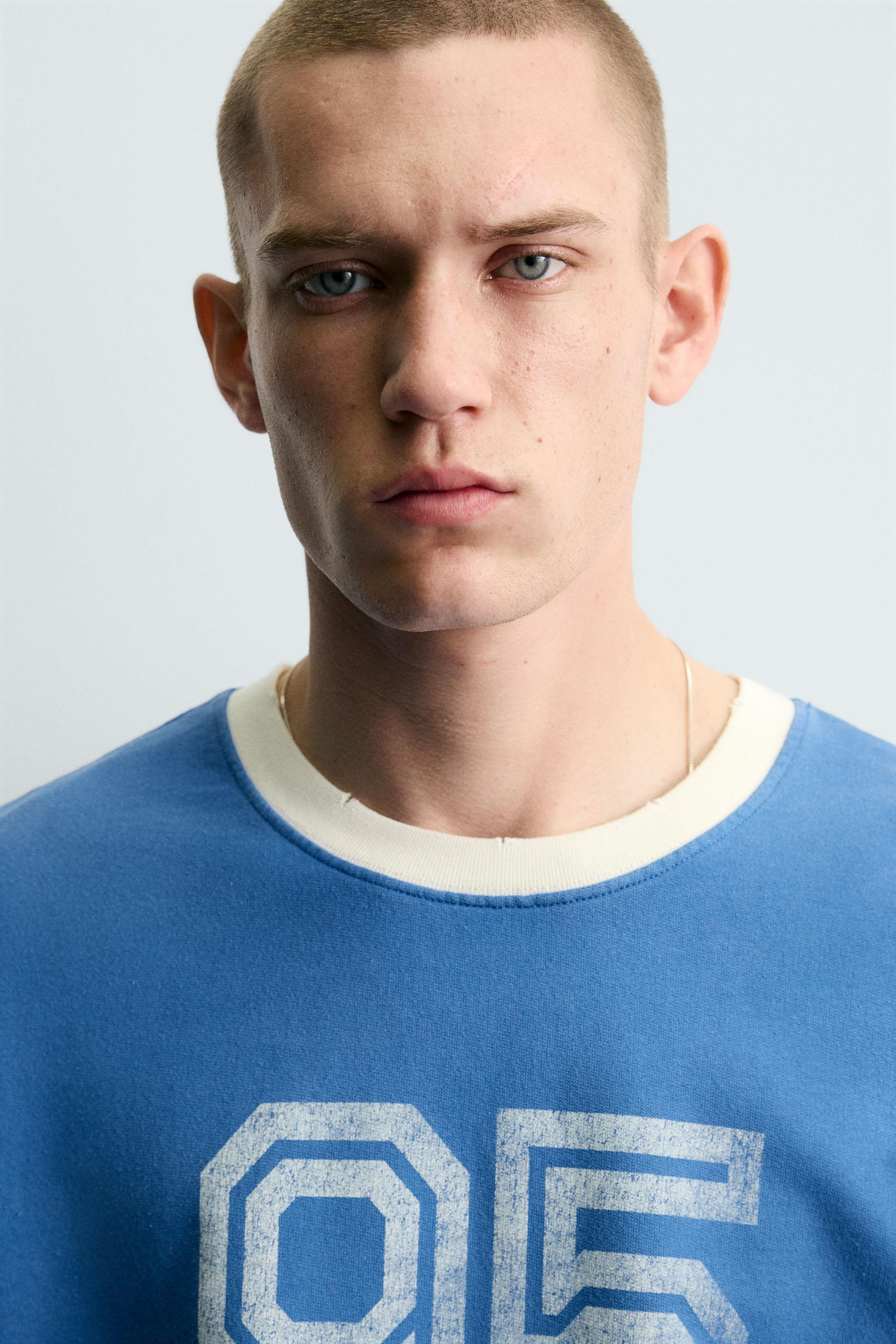 PRINTED WASHED T-SHIRT | Zara US