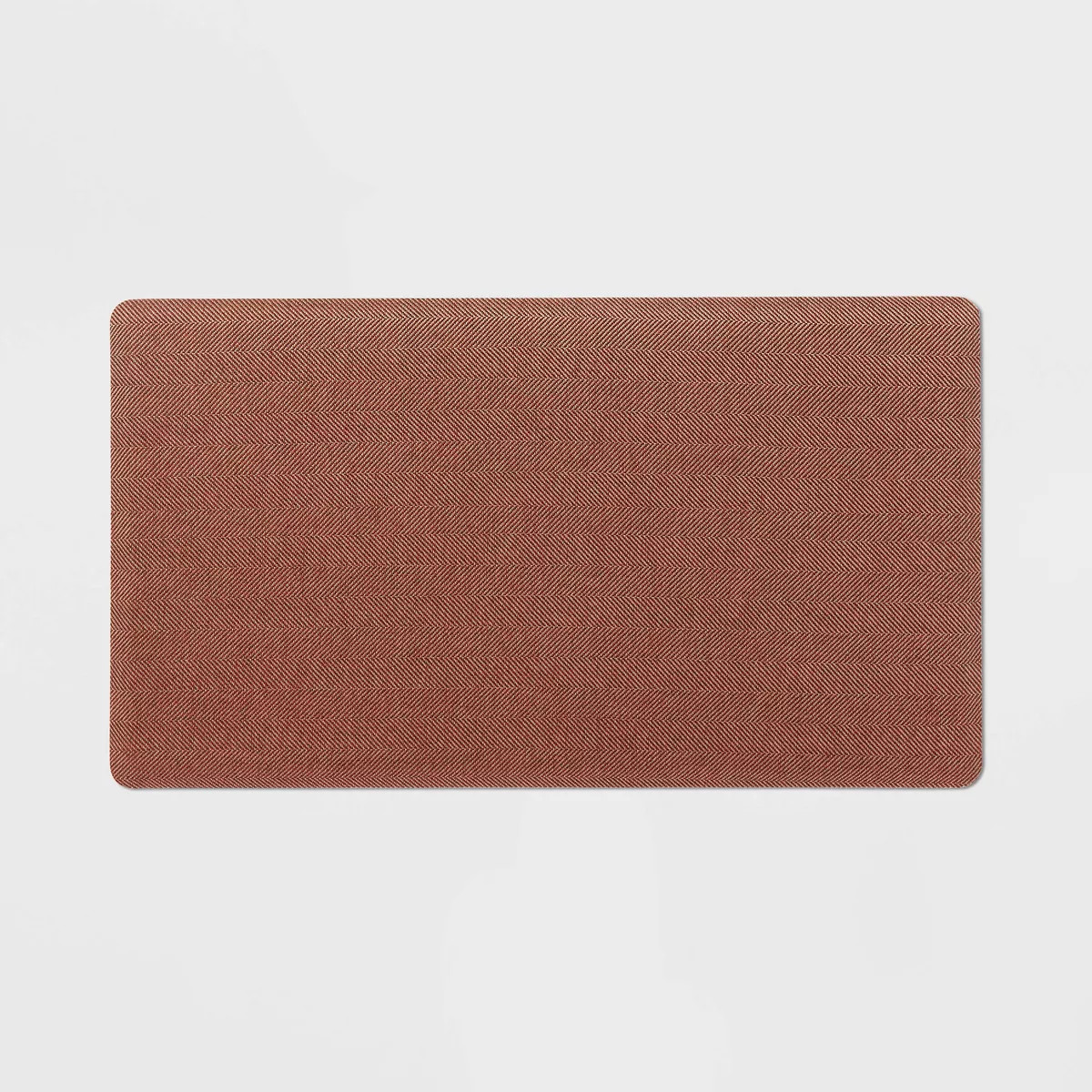 20" x 36" Herringbone Rust Comfort Mat - Threshold™ | Target