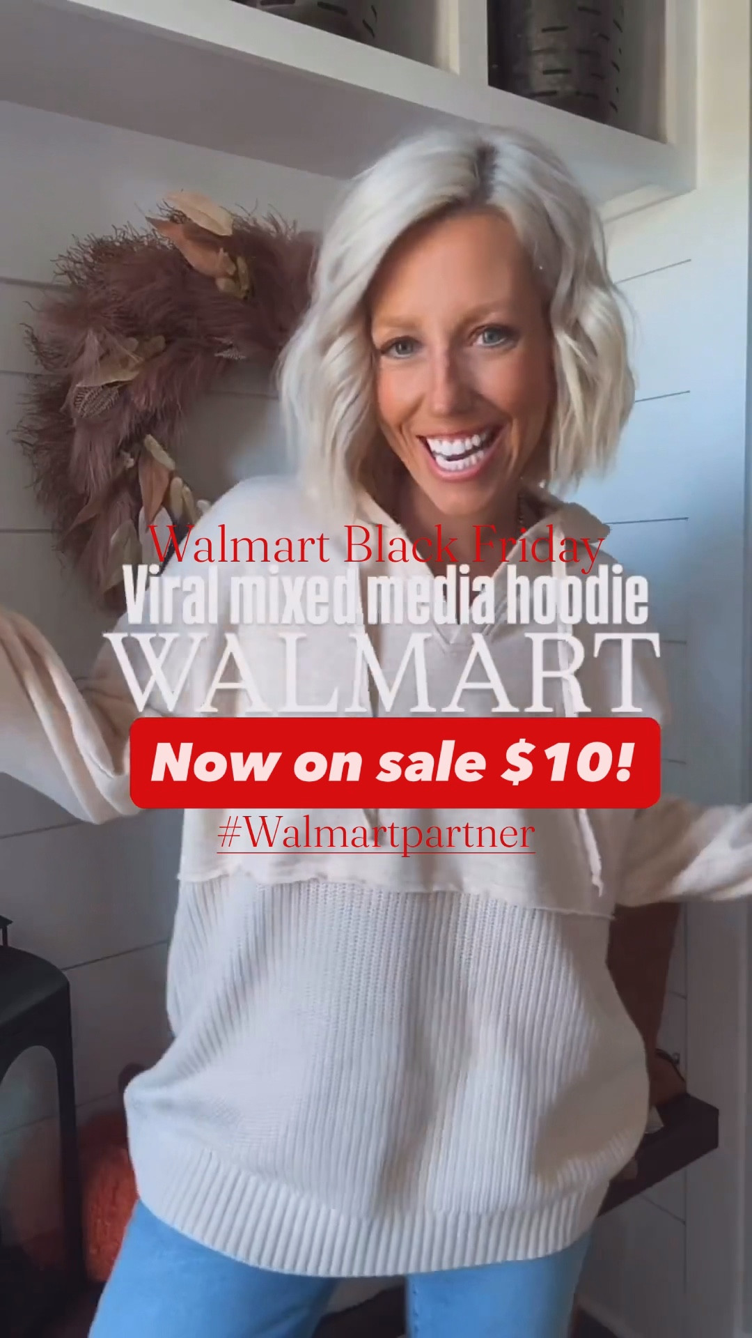 I can’t believe it but our favorite @walmart viral hoodie is on sale for only $10!!!! Grabs a new color now or even gift one!!! #Walmartpartner #Walmart

#LTKSaleAlert #LTKGiftGuide #LTKCyberWeek