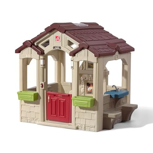 Step2 Charming Cottage Kids Playhouse, Indoor and Outdoor Clubhouse Playset, Interactive Sounds, Toddlers 2+ Years Old, Easy to Assemble | Amazon (US)