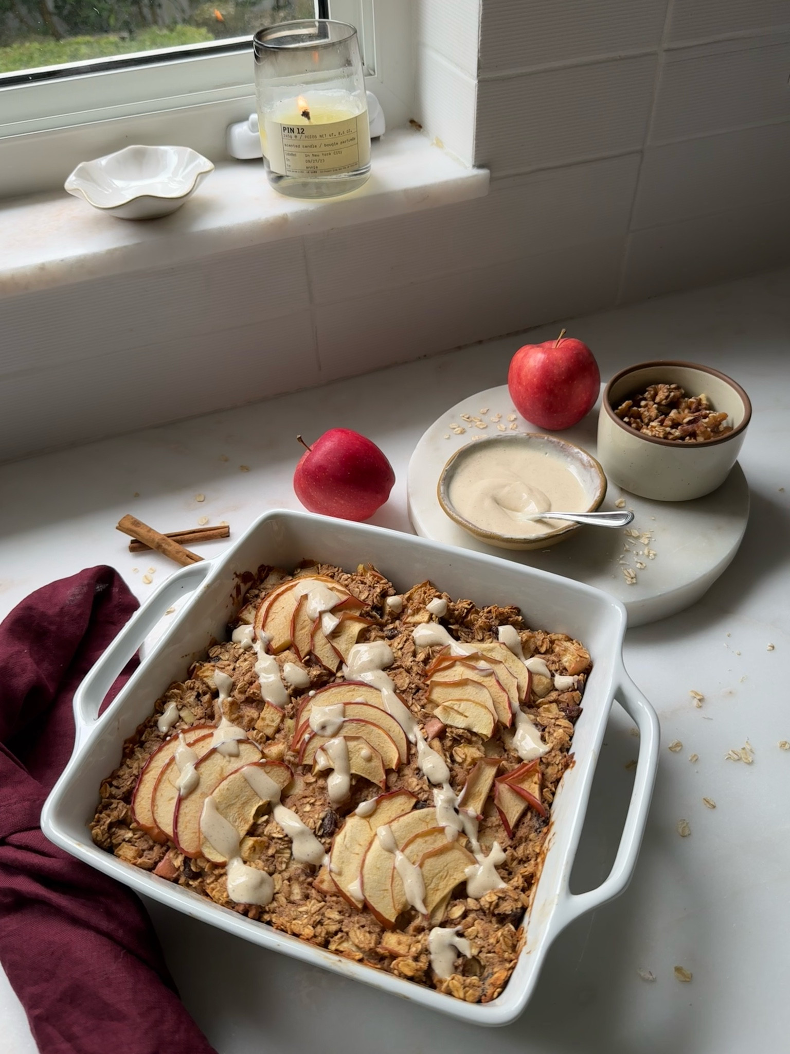 Cozy baking day necessities 🍎🍁